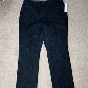 Coldwater Creek Classic Shaping Denim Jeans - Dark Blue, Women's 16